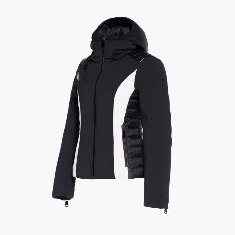 Black / White Goldbergh CLASSY Ski Jacket | 24910-OIFL