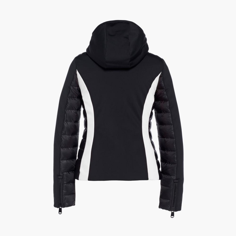 Black / White Goldbergh CLASSY Ski Jacket | 24910-OIFL