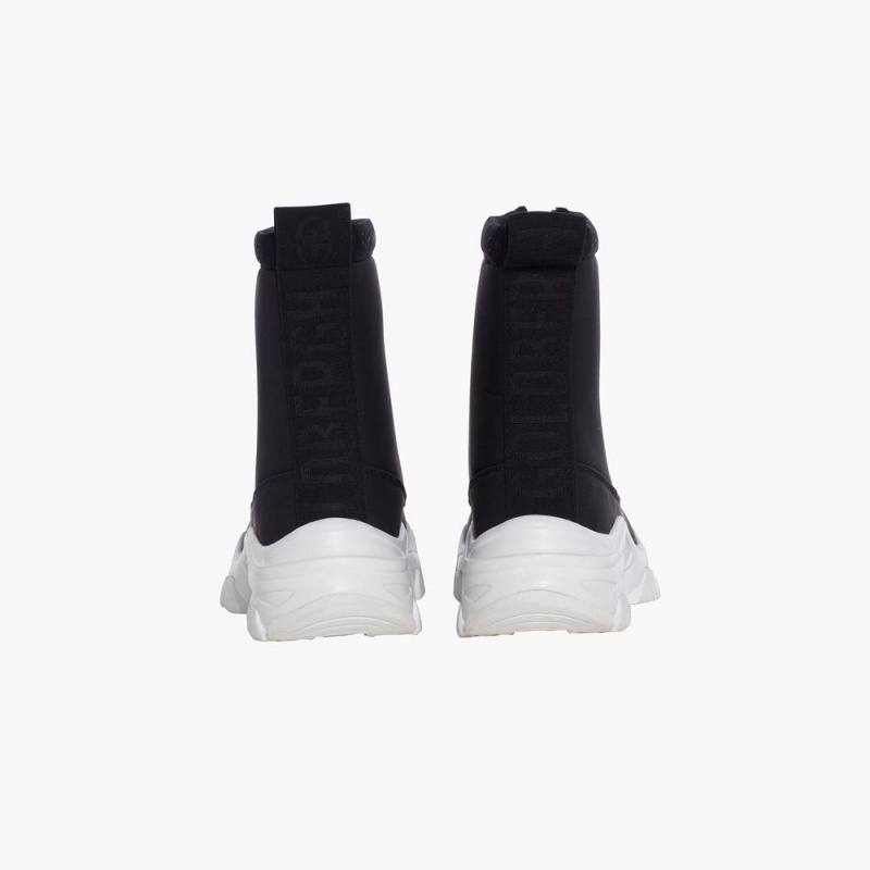 Black / White Goldbergh GLINT Snow Boots | 24718-LJKB