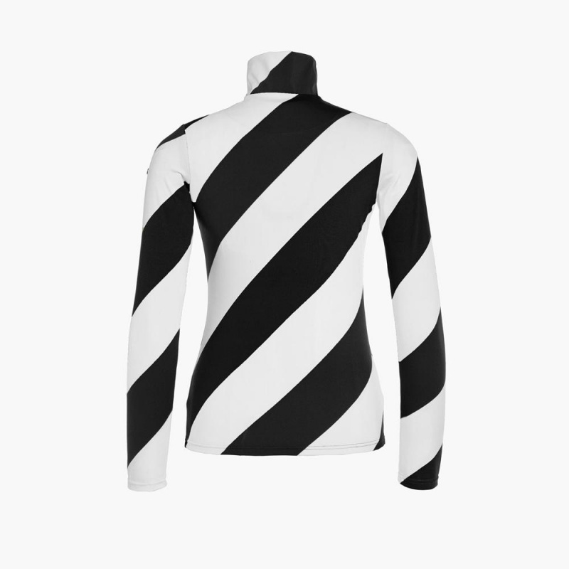 Black / White Goldbergh LOLLYPOP ski pully Ski Tops | 84615-IFKQ