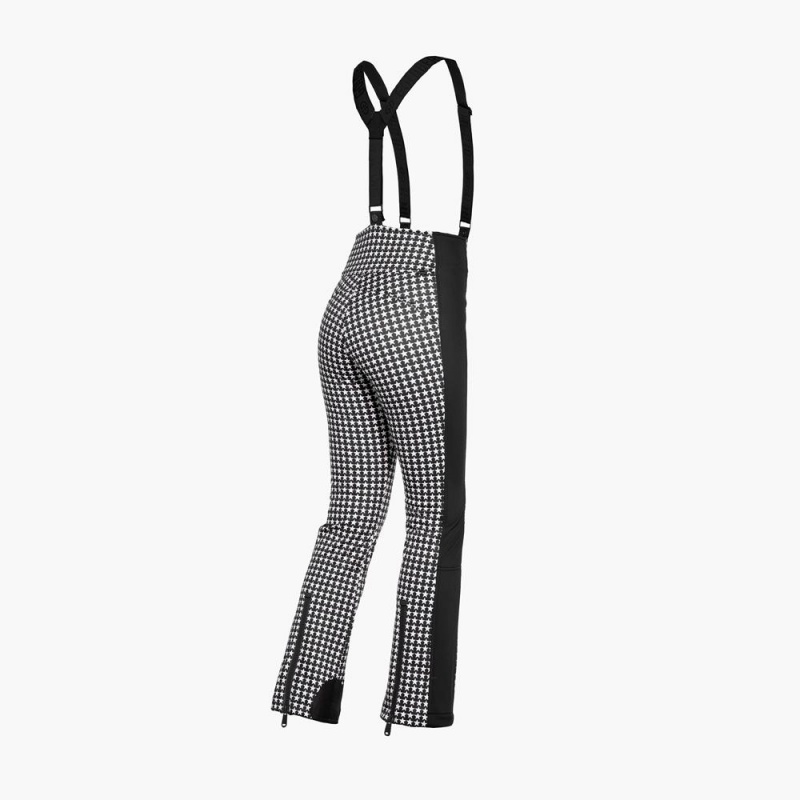 Black / White Goldbergh STARSKI Ski Pants | 89530-RVPJ