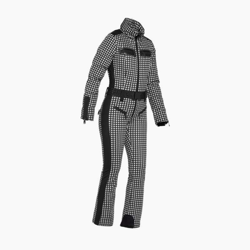 Black / White Goldbergh STARSTRUCK Ski Suit | 21589-BQNM