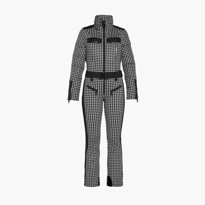 Black / White Goldbergh STARSTRUCK Ski Suit | 21589-BQNM