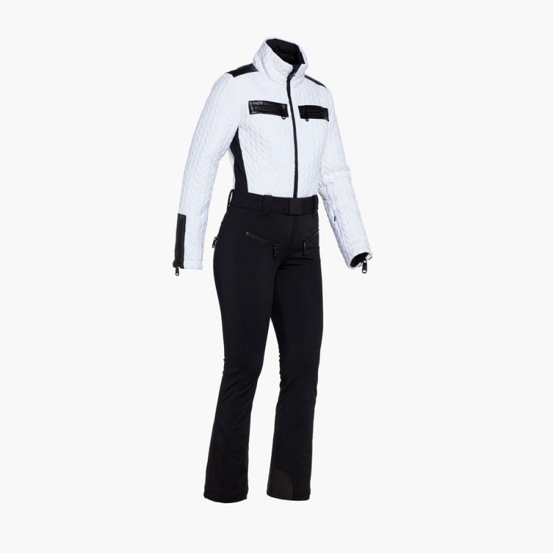 Black / White Goldbergh VISION Ski Suit | 25413-TPJU