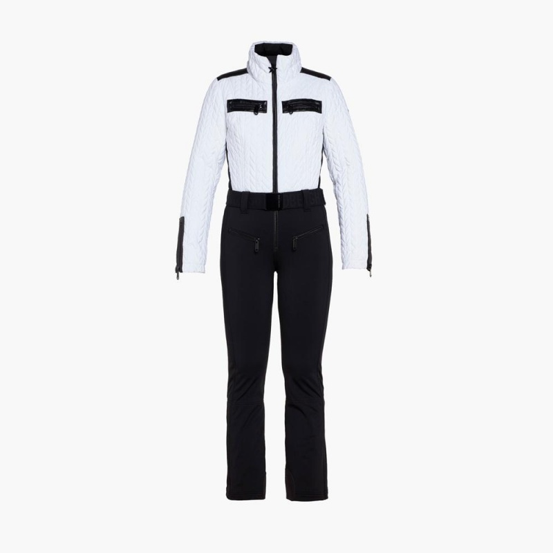 Black / White Goldbergh VISION Ski Suit | 25413-TPJU