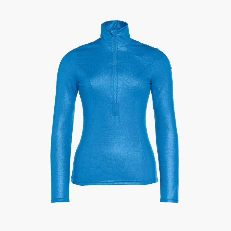 Blue Goldbergh GLAMOUR ski pully Ski Tops | 46291-DEIB