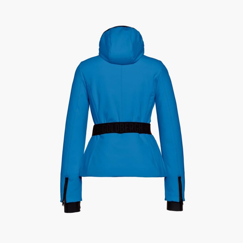 Blue Goldbergh HIDA Ski Jacket | 98163-WLQZ