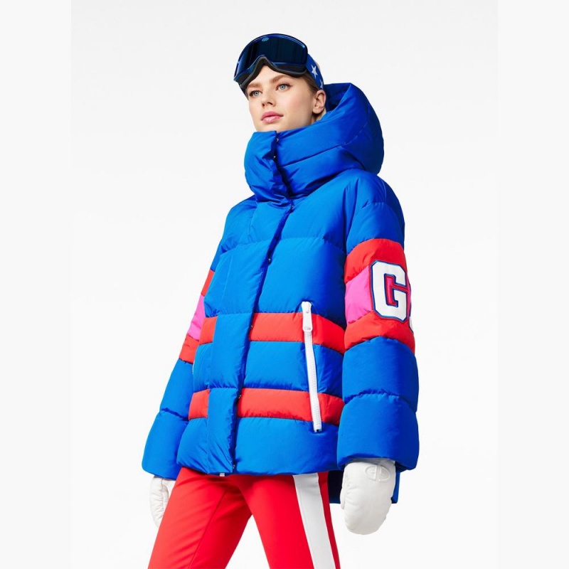 Blue Goldbergh LEAGUE Ski Jacket | 65284-WFTQ