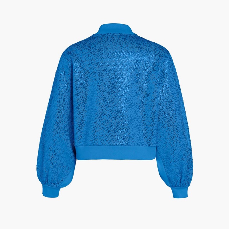 Blue Goldbergh LOLA round neck Sweater | 45189-ECRS