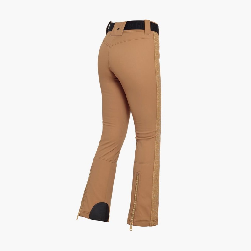 Brown Goldbergh GOLDEN EDGE Ski Pants | 15728-BUAI