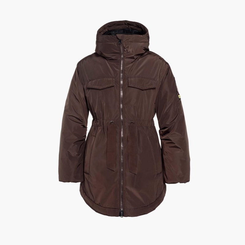 Brown Goldbergh HARLOW Jackets | 76810-ATMQ