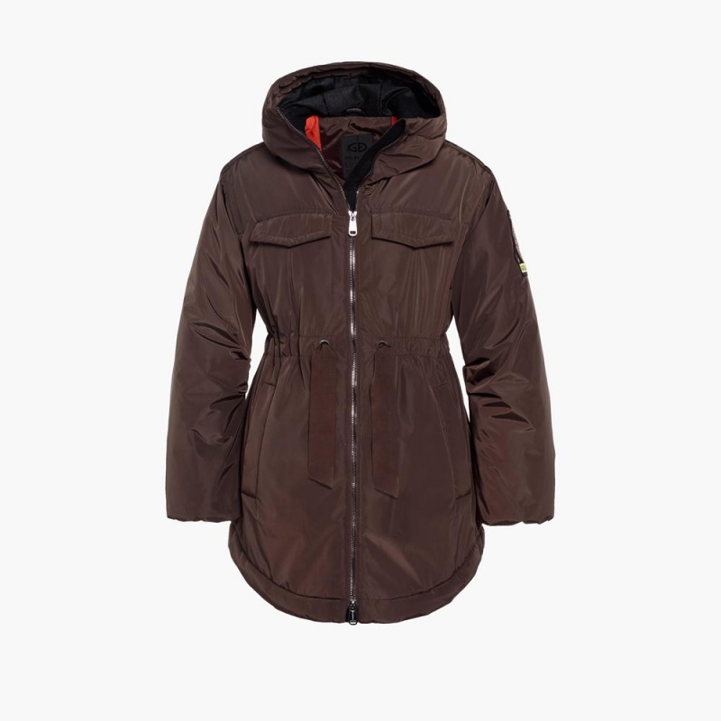 Brown Goldbergh HARLOW Jackets | 76810-ATMQ