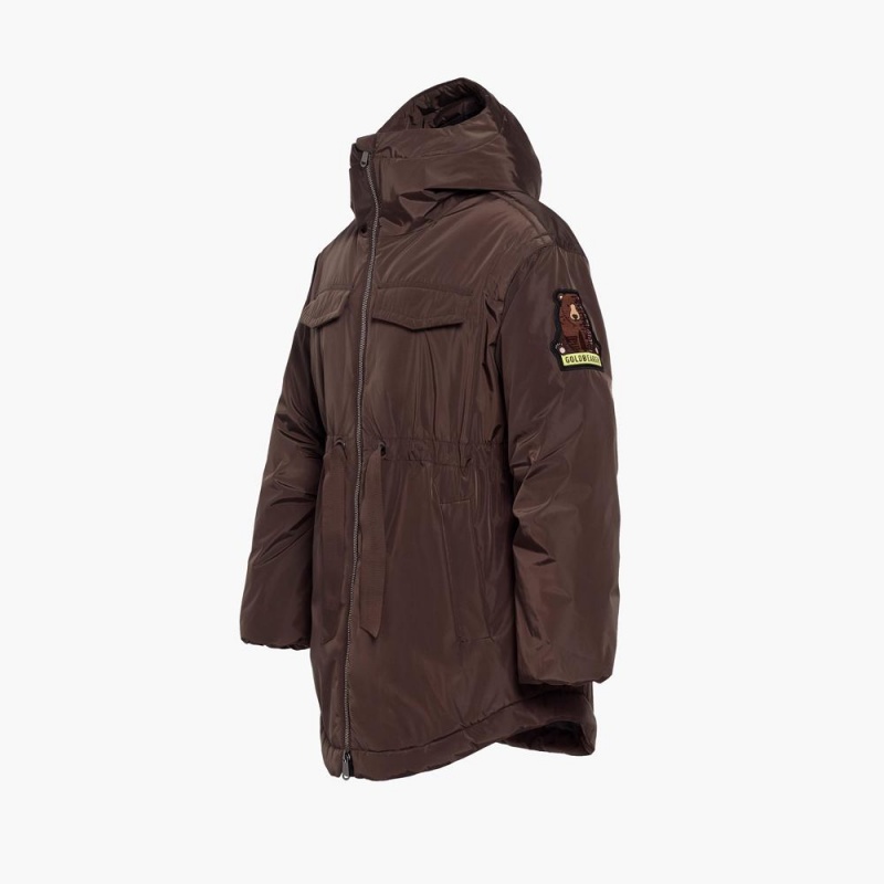 Brown Goldbergh HARLOW Jackets | 76810-ATMQ