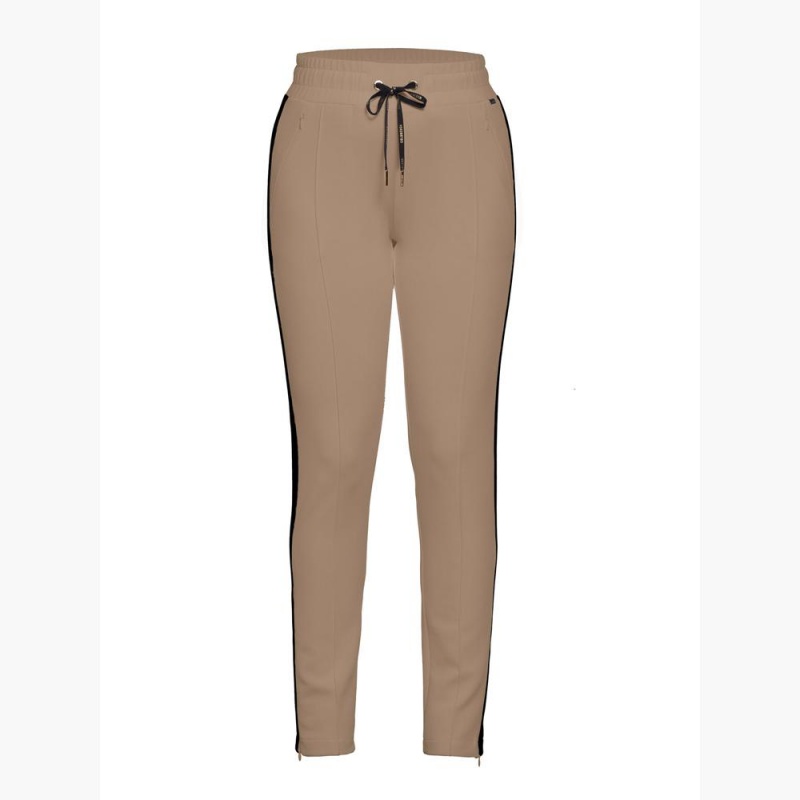 Brown Goldbergh ISOLDE track Pants | 78691-MFBA