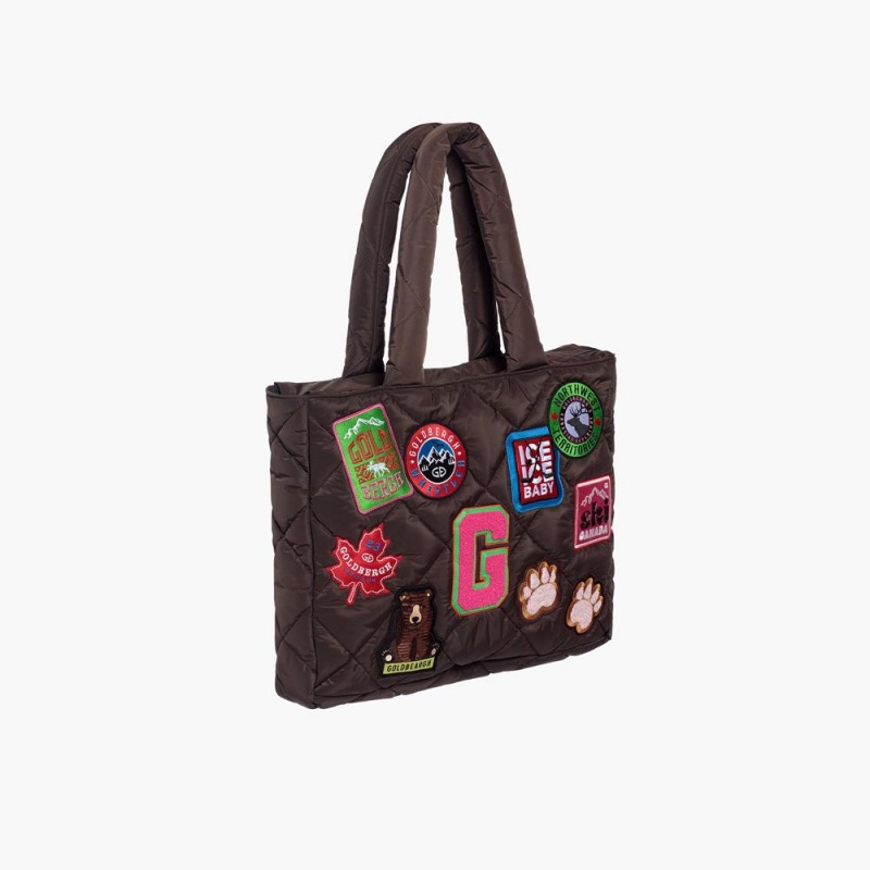 Brown Goldbergh NORTH WEST Shopper Bag | 12563-URGX