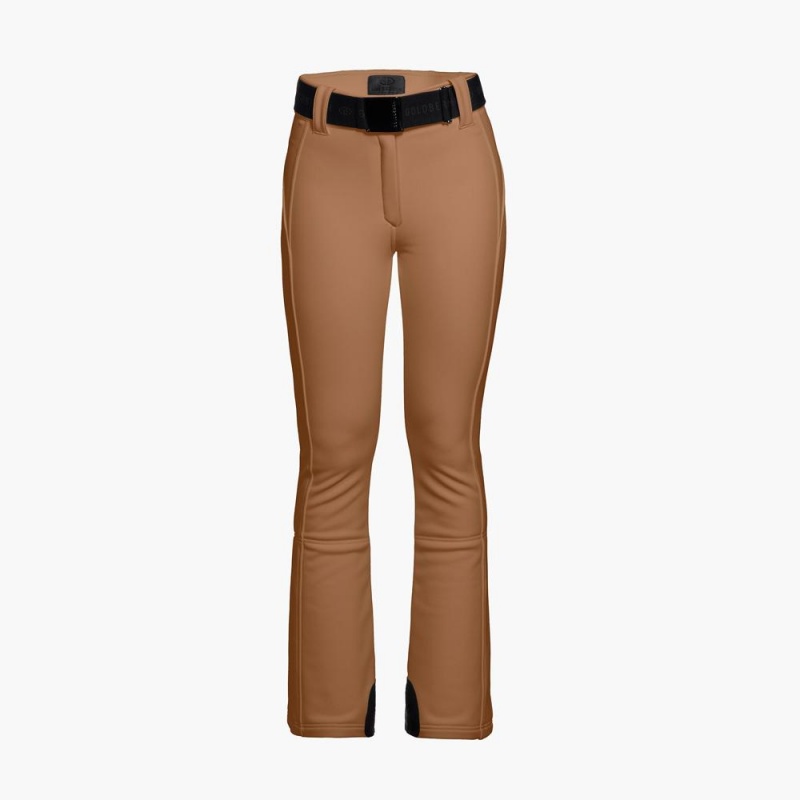 Brown Goldbergh PIPPA long Ski Pants | 10635-EFOA