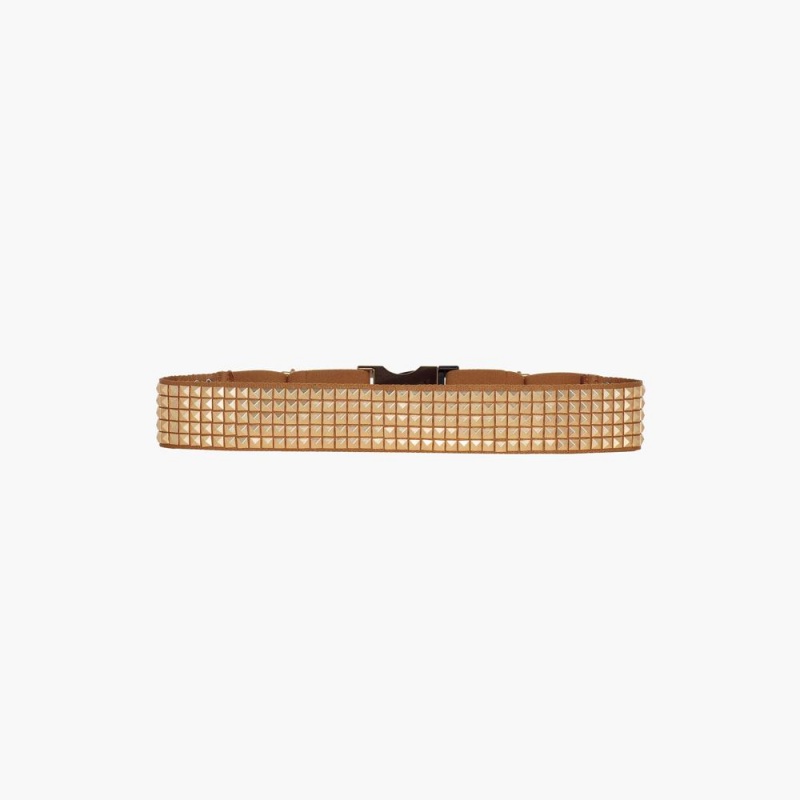 Brown Goldbergh STUD Belt | 02315-BASM