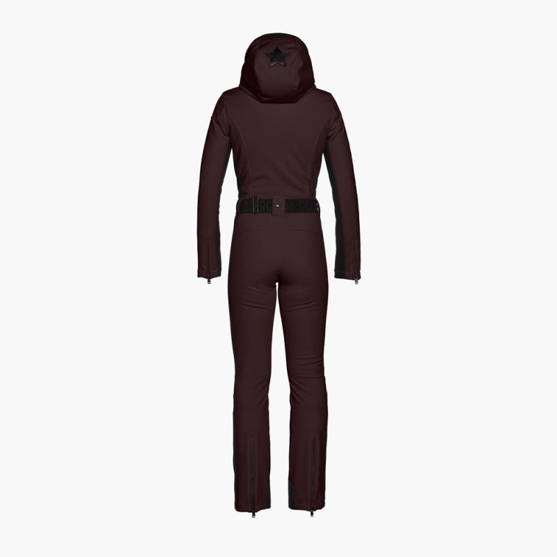 Dark Brown Goldbergh PARRY Ski Suit | 31078-GHBO