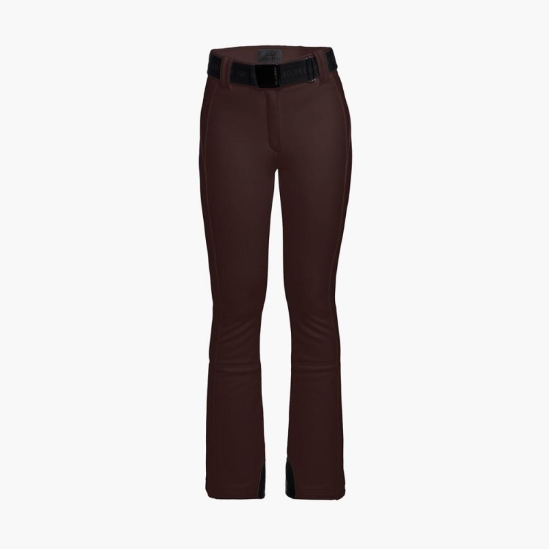 Dark Brown Goldbergh PIPPA Ski Pants | 48753-JYVZ