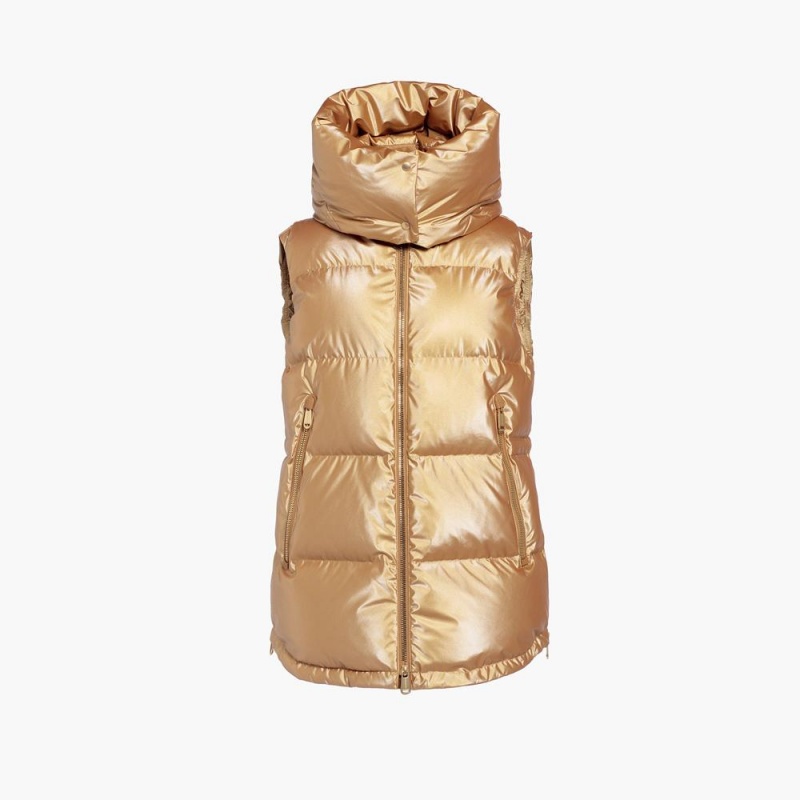 Gold Goldbergh FLASH bodywarmer Jackets | 36547-NCPI