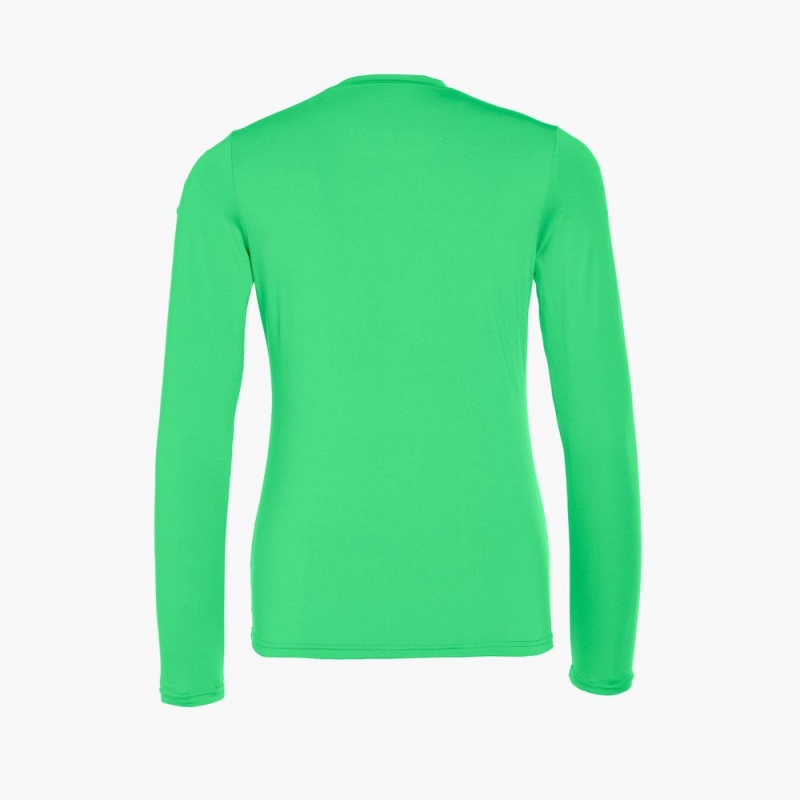 Green Goldbergh SUPER G long sleeve T-shirts | 81537-NUTR