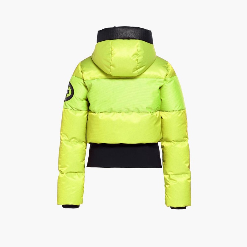 Light Green Goldbergh FEVER Ski Jacket | 48206-AMOE