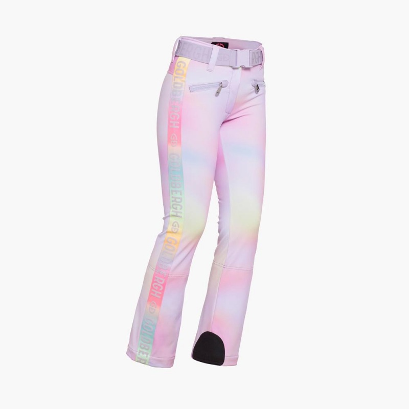 Light Pink Goldbergh SUPERNOVA Ski Pants | 60718-DICY