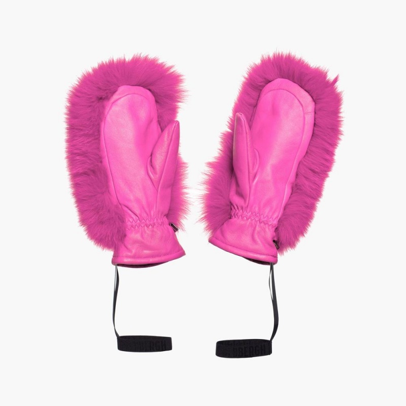 Pink Goldbergh HILL Mittens | 30521-ZQJT