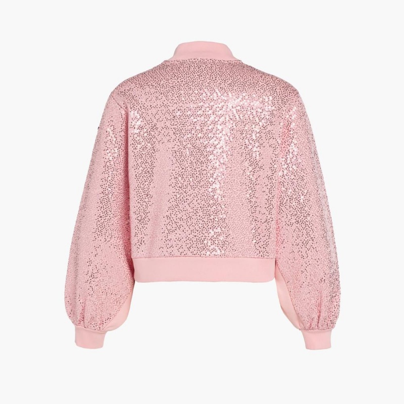 Pink Goldbergh LOLA round neck Sweater | 50197-JXOP