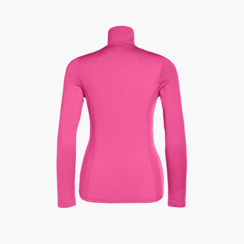 Pink Goldbergh SERENA ski pully Ski Tops | 58694-PNMY