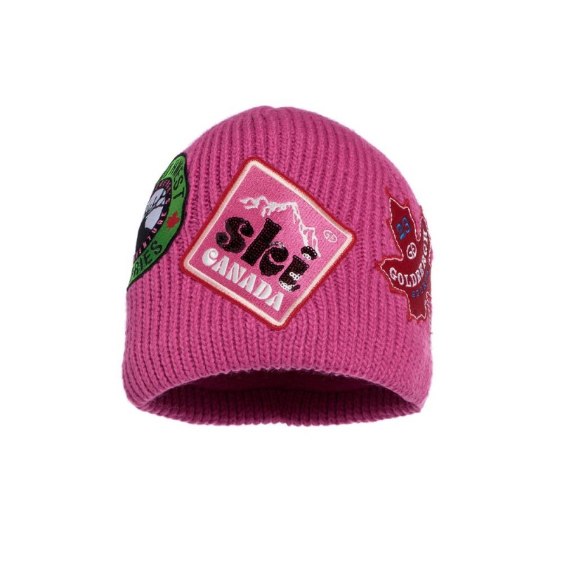 Pink Goldbergh SHIRAS Beanie | 62458-XEJZ