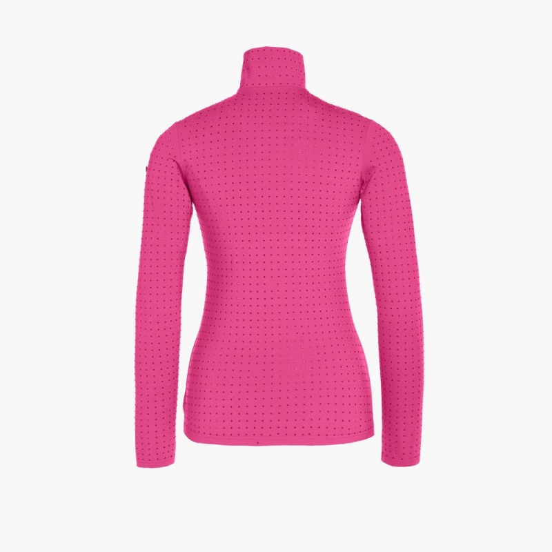 Pink Goldbergh SPARK ski pully Ski Tops | 46302-ZUQH