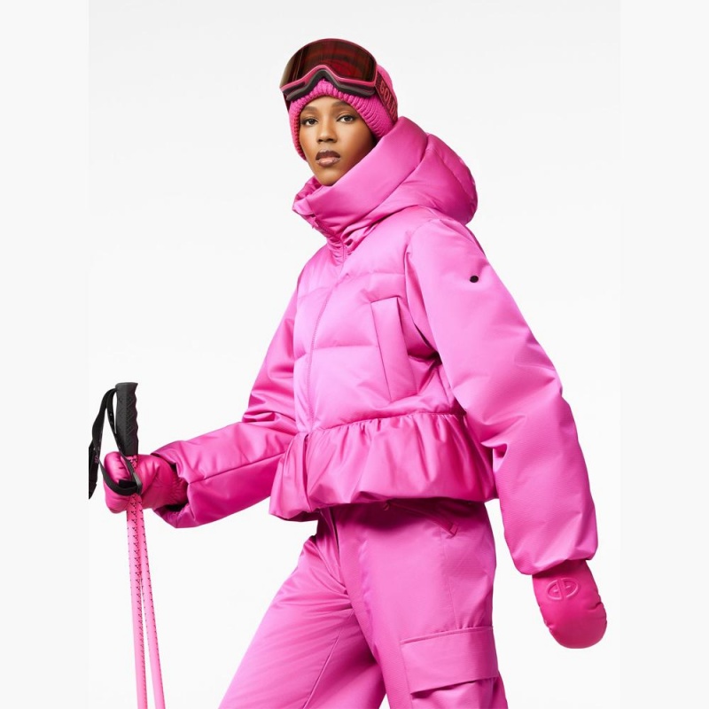 Pink Goldbergh VOLANTE Ski Jacket | 81952-EBKH