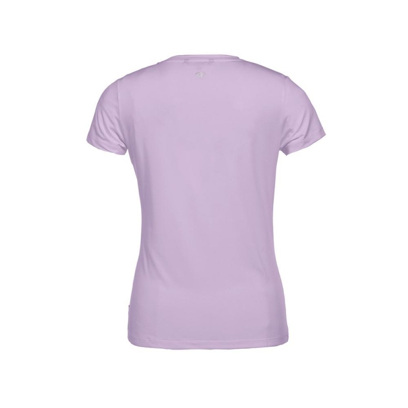 Purple Goldbergh AVERY short sleeve top T-shirts | 21673-DOVL