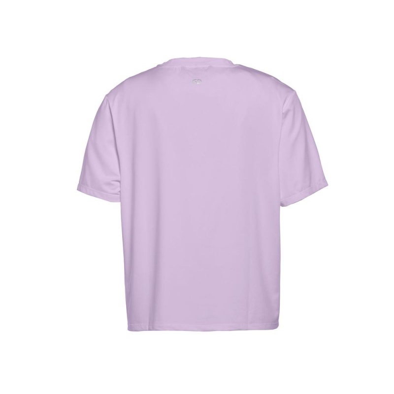 Purple Goldbergh BOXY short sleeve top T-shirts | 42835-JOTK