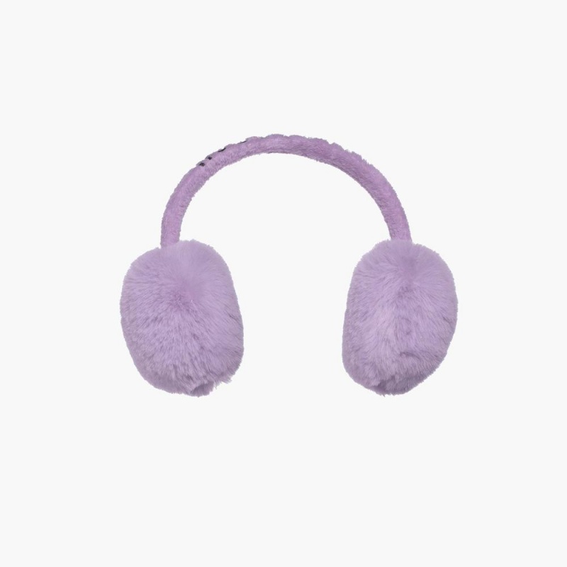 Purple Goldbergh FLUFFY faux fur Earwarmers | 24169-OZIW