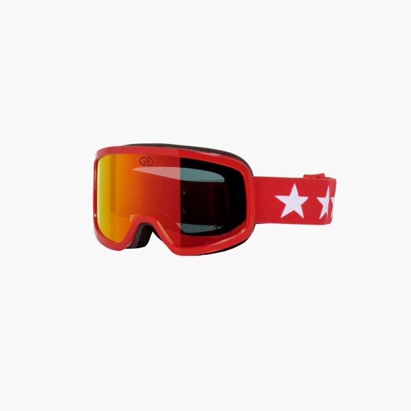 Red Goldbergh GOODLOOKER Ski Goggles | 70386-SBVY