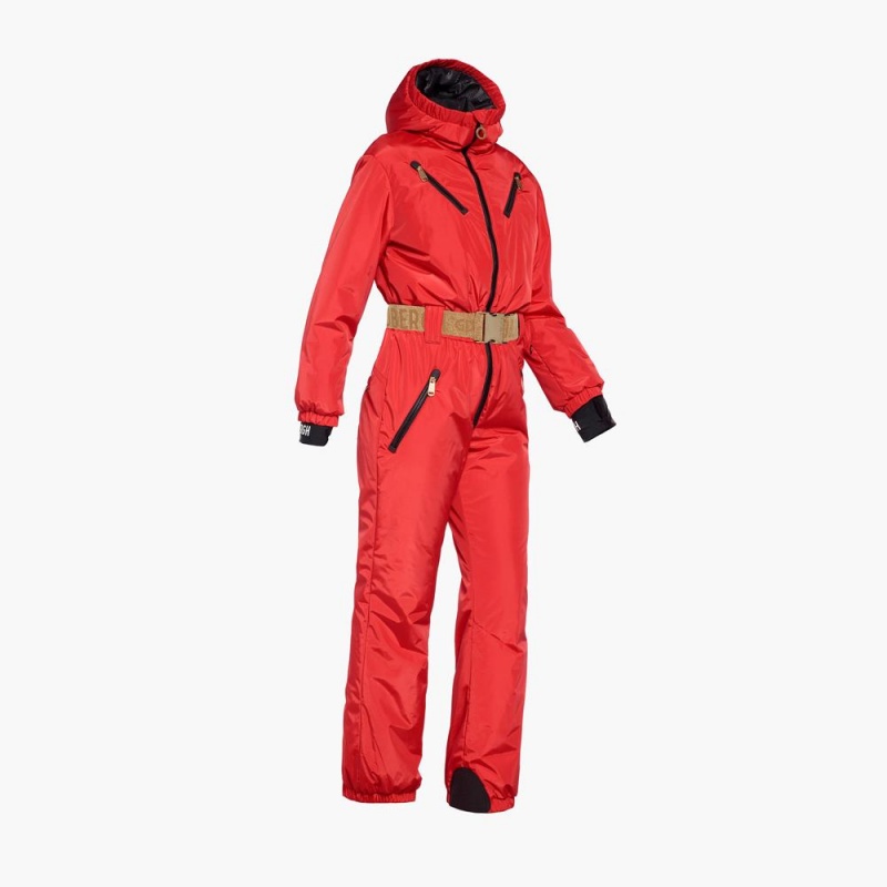 Red Goldbergh LEXI Ski Suit | 58271-MZNW