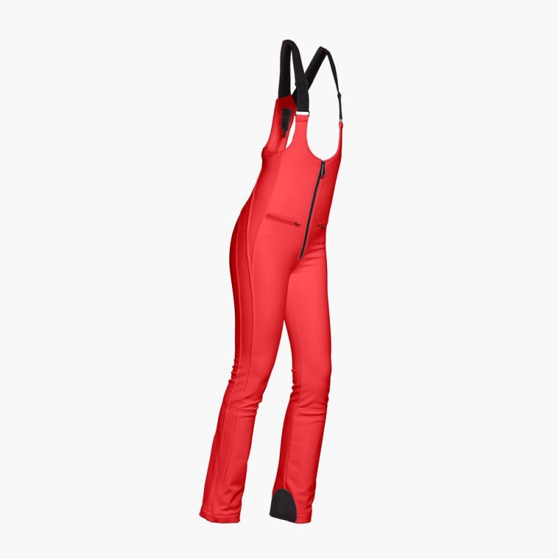 Red Goldbergh PHOEBE ski salopette Ski Pants | 45621-GWNY