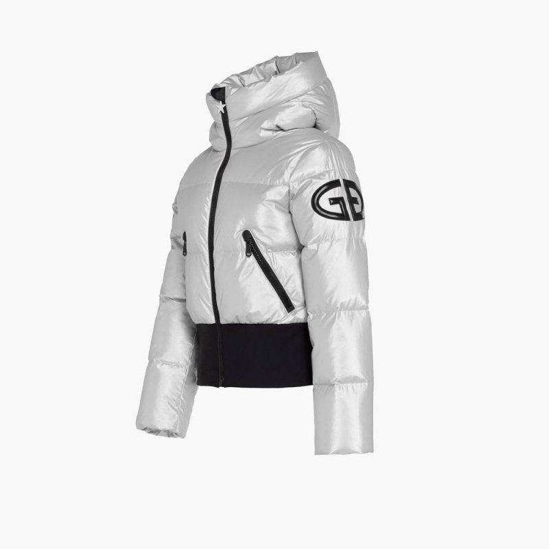 Silver Goldbergh BOMBARDINO Ski Jacket | 69812-FIVP