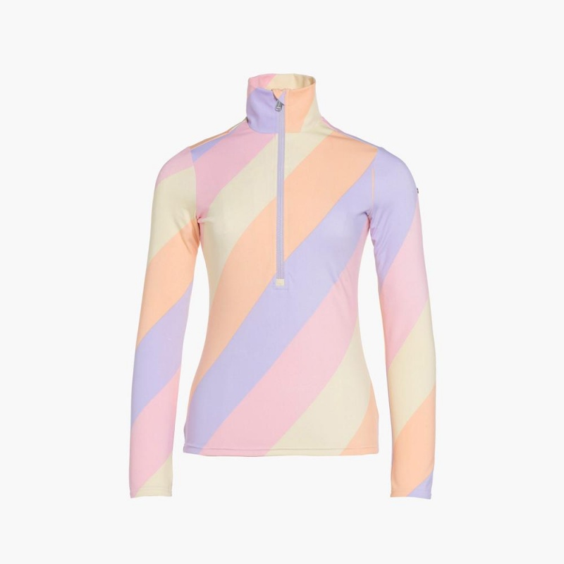 Stripes Goldbergh LOLLYPOP ski pully Ski Tops | 67320-YPQS