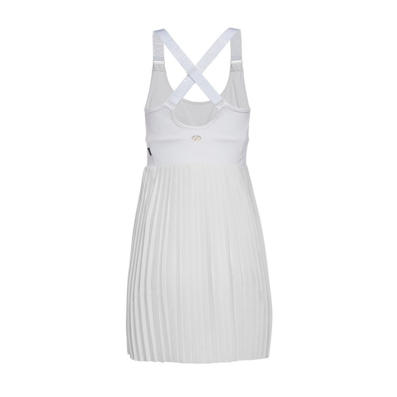 White Goldbergh CHEER dress with inner short Dress | 09815-TKXW