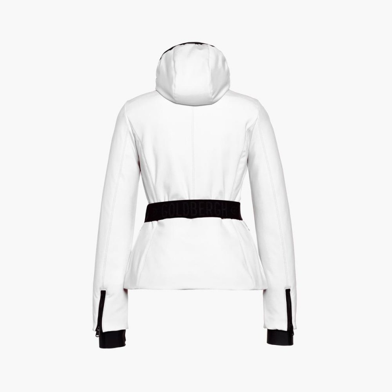 White Goldbergh HIDA Ski Jacket | 52176-PXDK