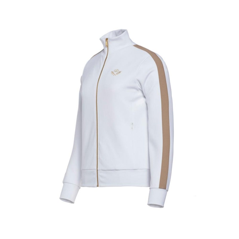 White Goldbergh IONE track Jackets | 49621-GLSP