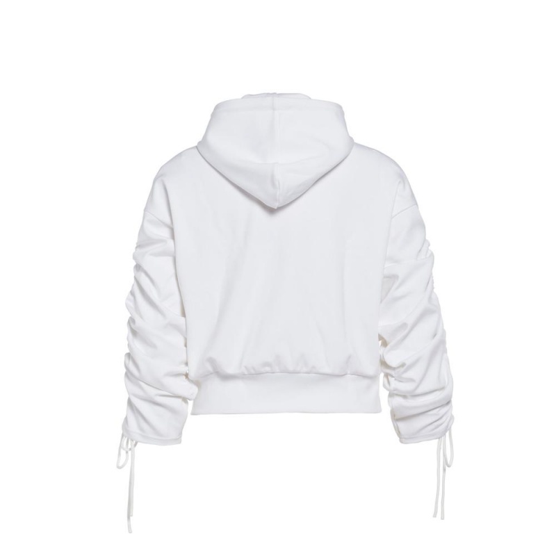 White Goldbergh JAZLYN hooded cardigan Jackets | 94270-SYJV