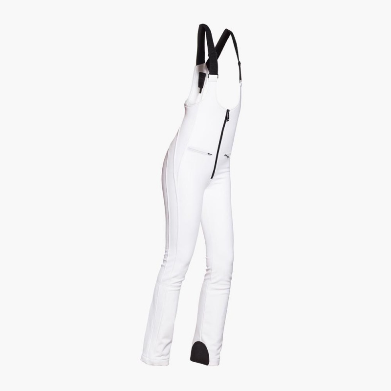 White Goldbergh PHOEBE ski salopette Ski Pants | 92780-UOSZ