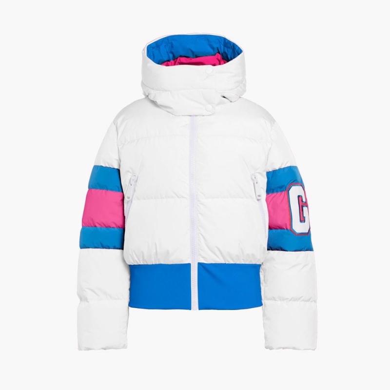 White Goldbergh PUCK Ski Jacket | 58647-FWTM