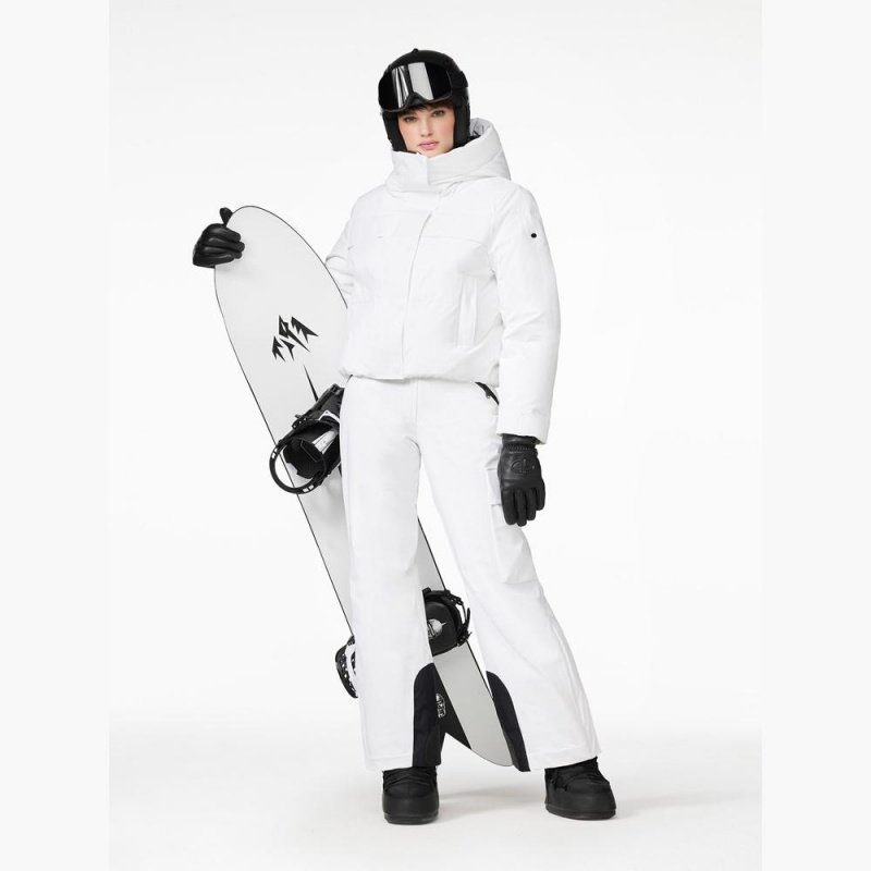 White Goldbergh RILEY Ski Jacket | 59731-GUJI