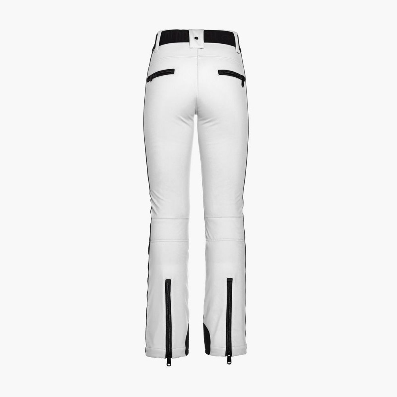 White Goldbergh ROCKY long Ski Pants | 07482-BUAF