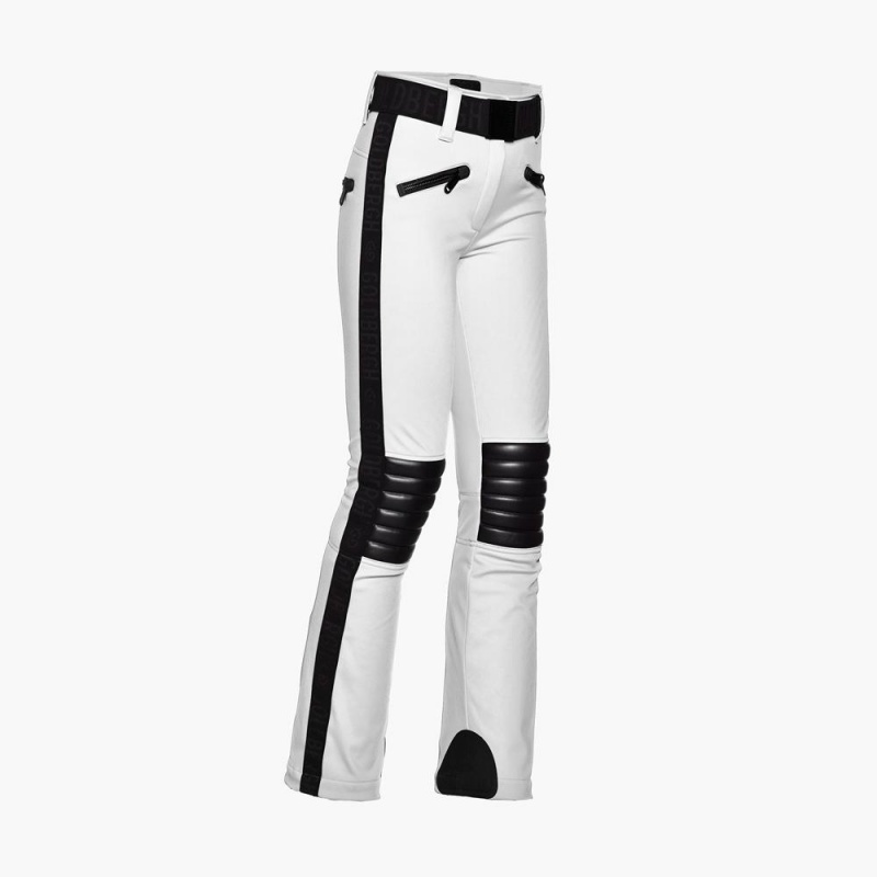 White Goldbergh ROCKY long Ski Pants | 07482-BUAF